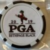 PGA Championship - 2019 - Bethpage Black - Clay Poker Chip -Golf Ball Marker