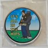 Happy Gilmore - It's All In The Hips  - Pro size 32mm - Golf Ball Marker
