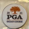 PGA Championship - 2021 - Ocean Course - Pro size 32mm - Golf Ball Marker