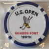 U.S. OPEN - Winged Foot - 120th  - Magnetic Clay Poker Chip - Golf Ball Marker