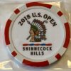 U.S. OPEN - 2018 - Shinnecock Hills - Clay Poker Chip -Golf Ball Marker