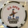 U.S. OPEN - 2009 - Bethpage Black - Clay Poker Chip -Golf Ball Marker